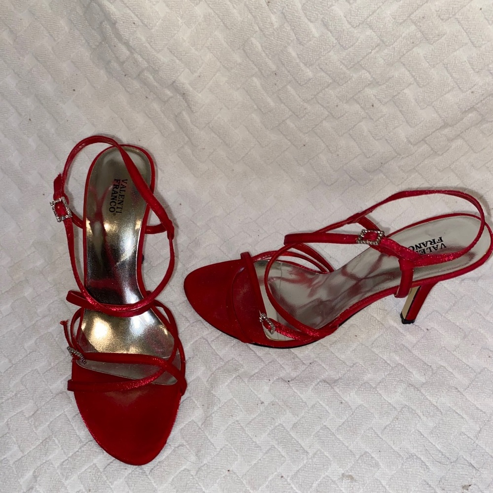 💕Vintage Valenti Franco | Red Heels